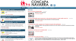 Desktop Screenshot of concapanavarra.org